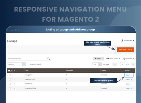 magento 2 custom navigation menu|Magento 2 Custom Navigation Menu Extension .